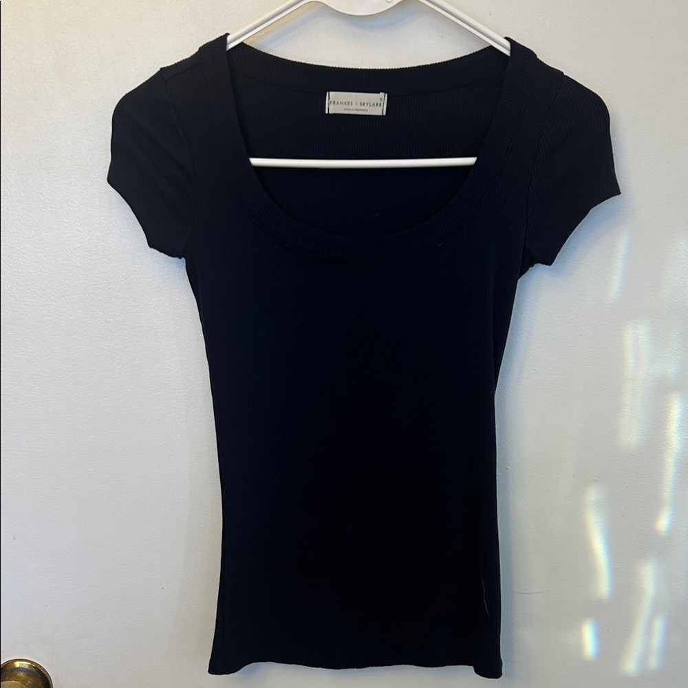 Frankee & Skylarr Women’s Top Navy Size S